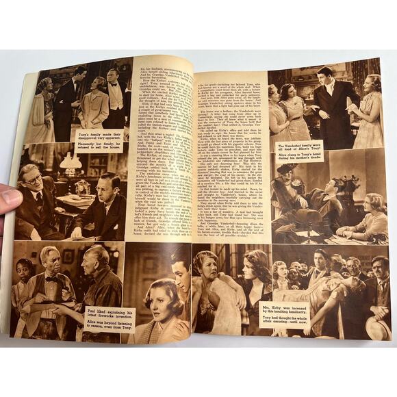 Original Sept 1938 Screen Romances James Cagney Magazine Gable, Jean Harlow - Picture 5 of 10